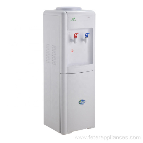 White color without cabinet cold and hot bottled water dispenser